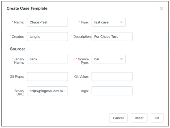 Create a TiDB test case