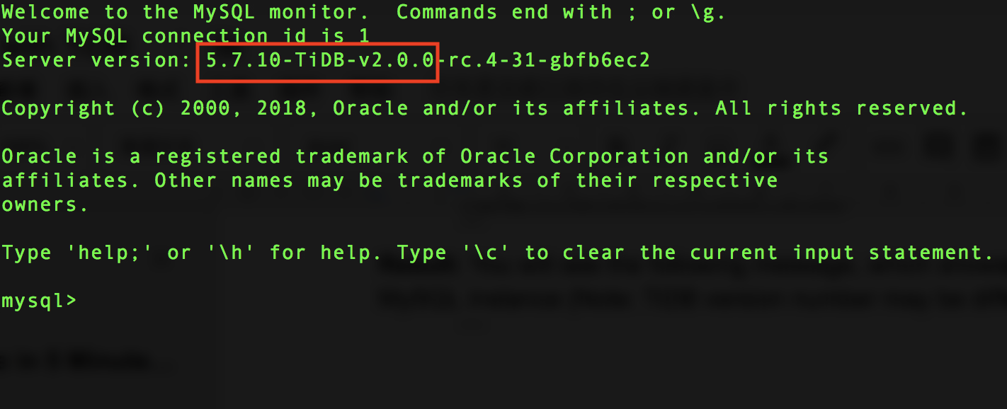 TiDB Compatibility with MySQL